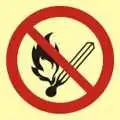 evacuation znak przedstawia zakaz palenia